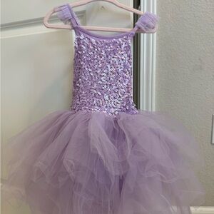 Bums and Roses Tutu dress - French Lavender